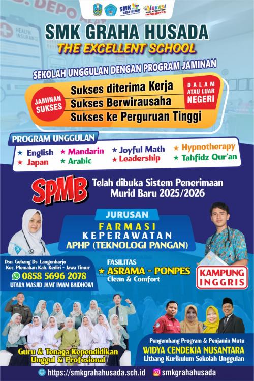 SMK GRAHA HUSADA (PONPES HAMALATUL QURAN PUTRI 3)